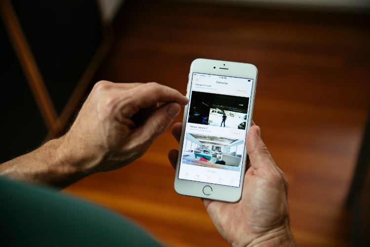 Mobile vivint camera app