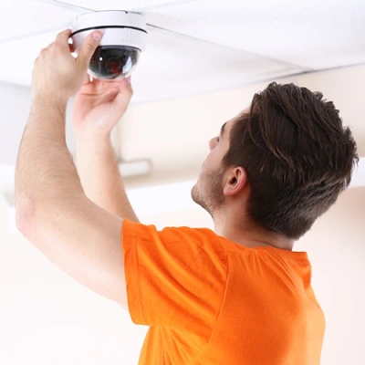 Mobile vivint indoor camera